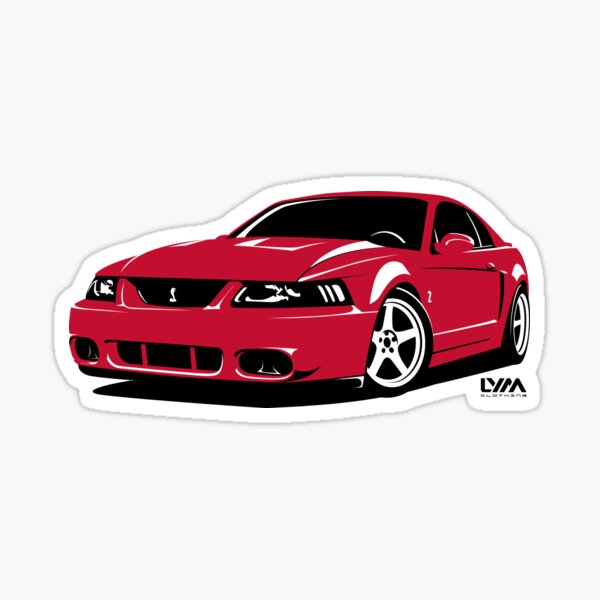 Mustang Cobra Stickers - KibrisPDR