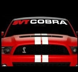 Detail Mustang Cobra Stickers Nomer 8