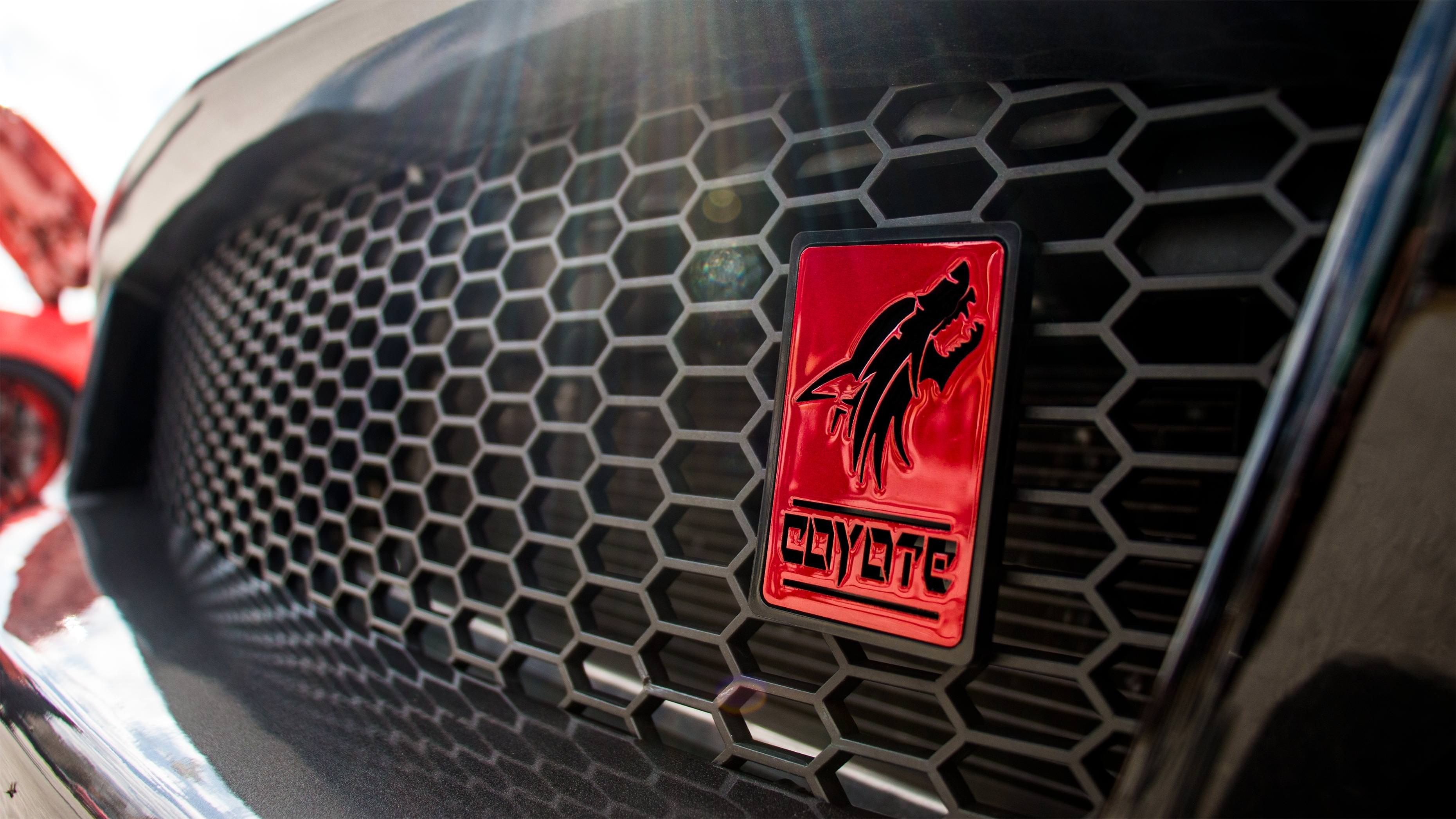 Detail Mustang Coyote Grill Badge Nomer 2