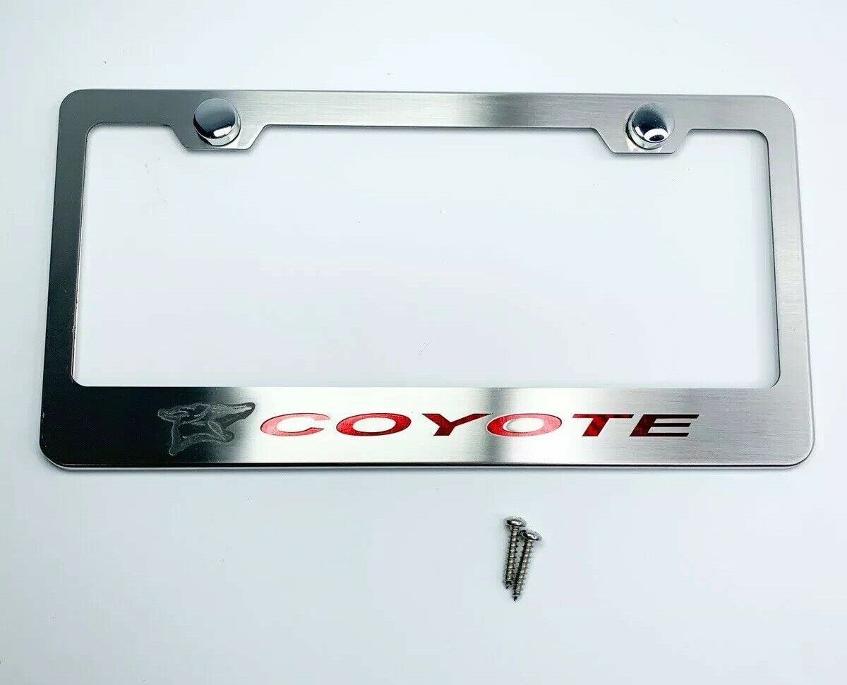 Detail Mustang Coyote License Plate Frame Nomer 19