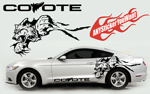 Detail Mustang Coyote Sticker Nomer 2