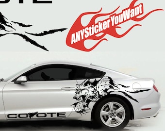 Detail Mustang Coyote Sticker Nomer 18