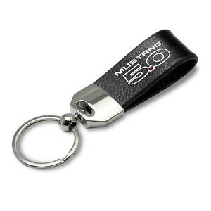 Detail Mustang Leather Keychain Nomer 5