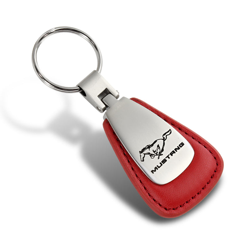 Detail Mustang Leather Keychain Nomer 50