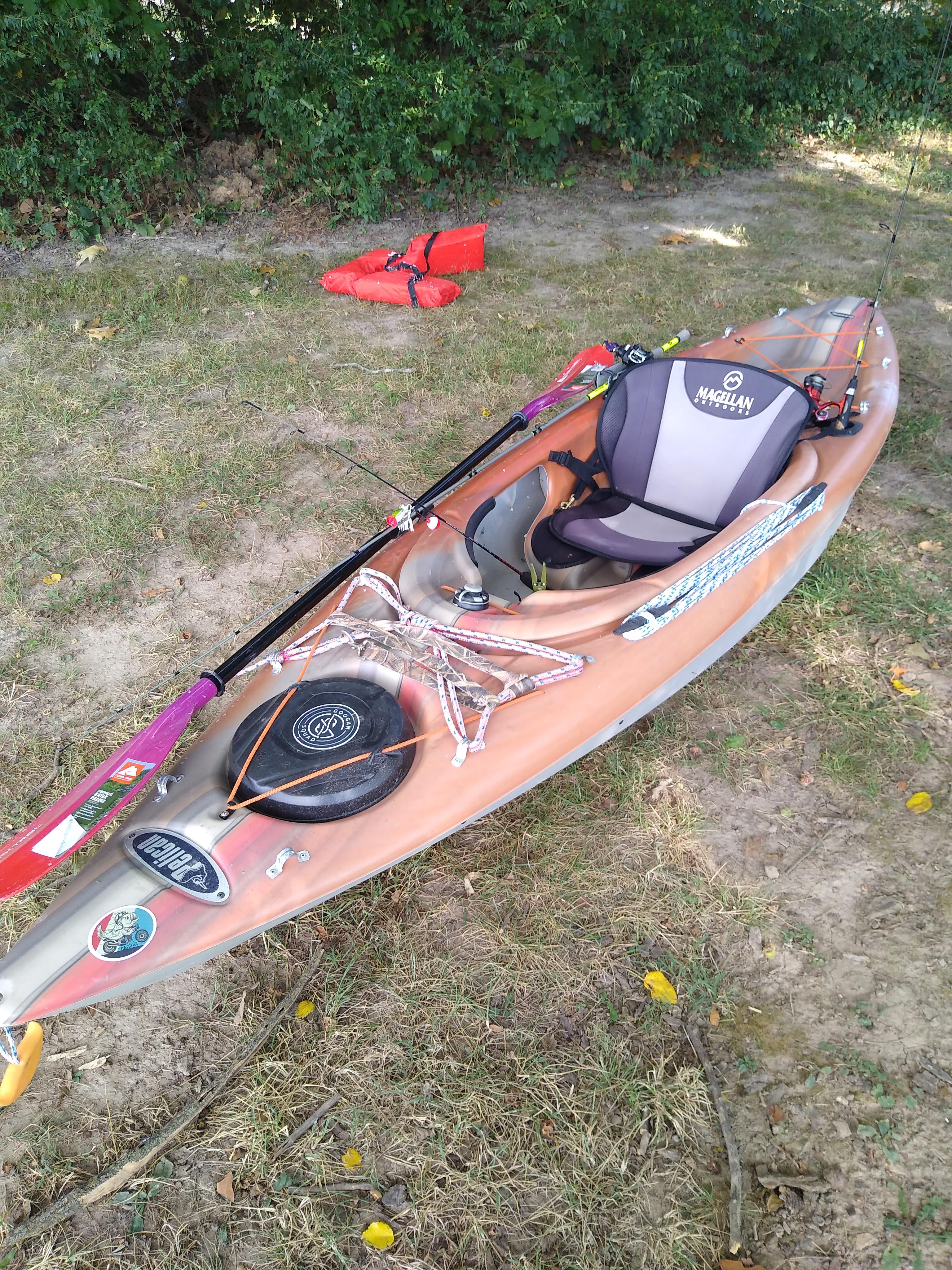 Detail Mustang Pelican Kayak Nomer 17