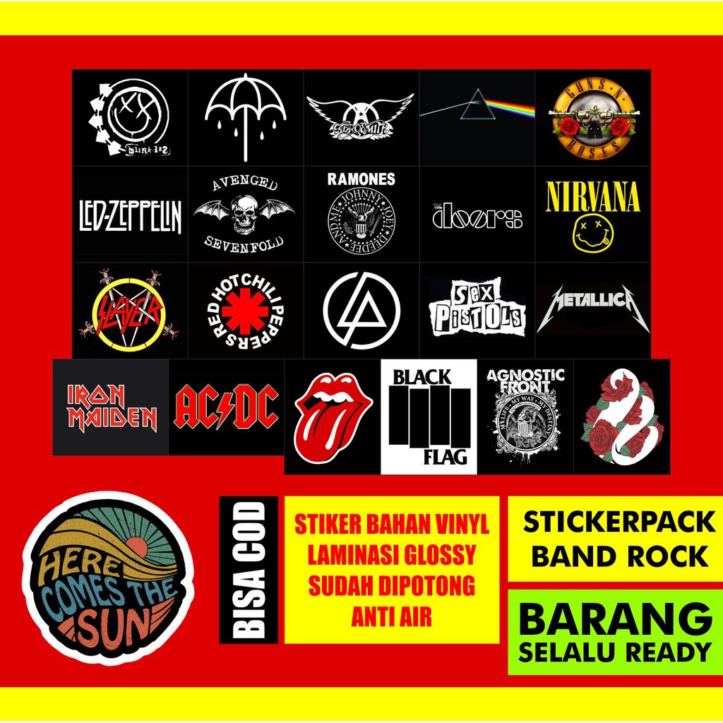 Detail Logo Band Rock Barat Nomer 54