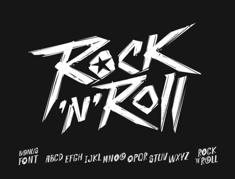 Detail Logo Band Rock N Roll Nomer 57