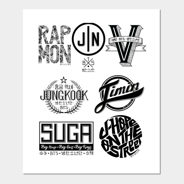 Detail Logo Bangtan Sonyeondan Nomer 11