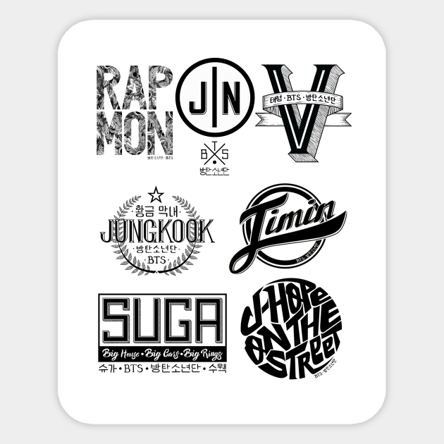 Detail Logo Bangtan Sonyeondan Nomer 21