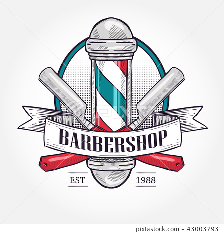 Detail Logo Barbershop Hd Nomer 24