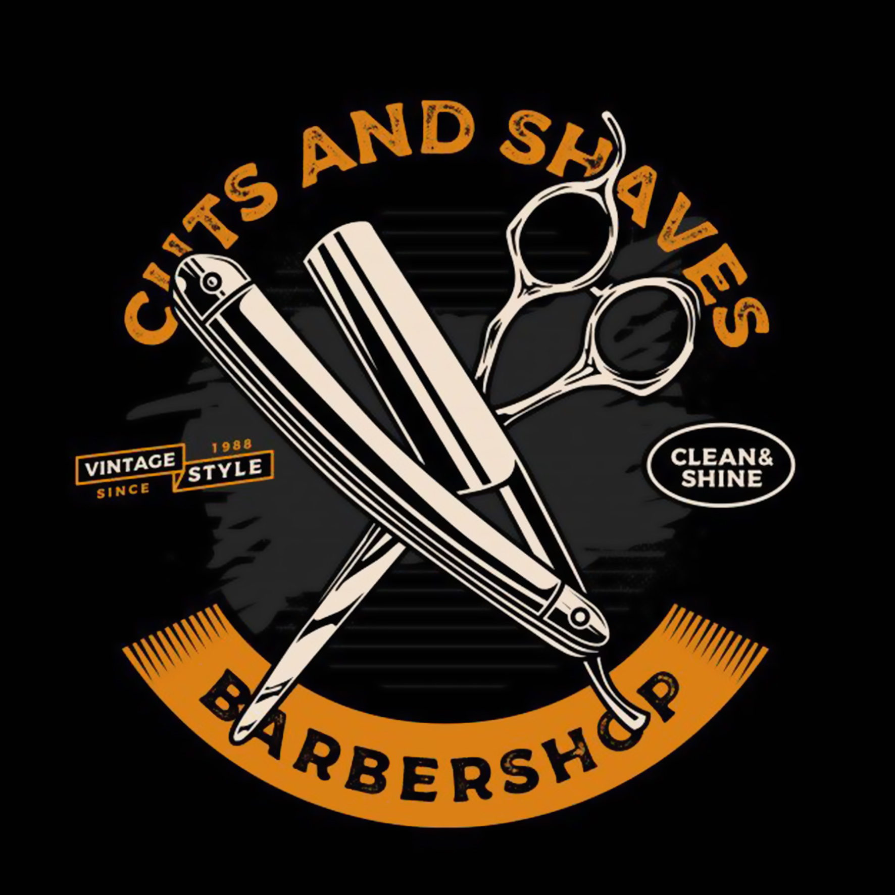 Detail Logo Barbershop Paling Keren Nomer 46