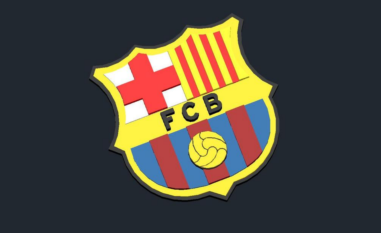 Detail Logo Barca 3d Nomer 13