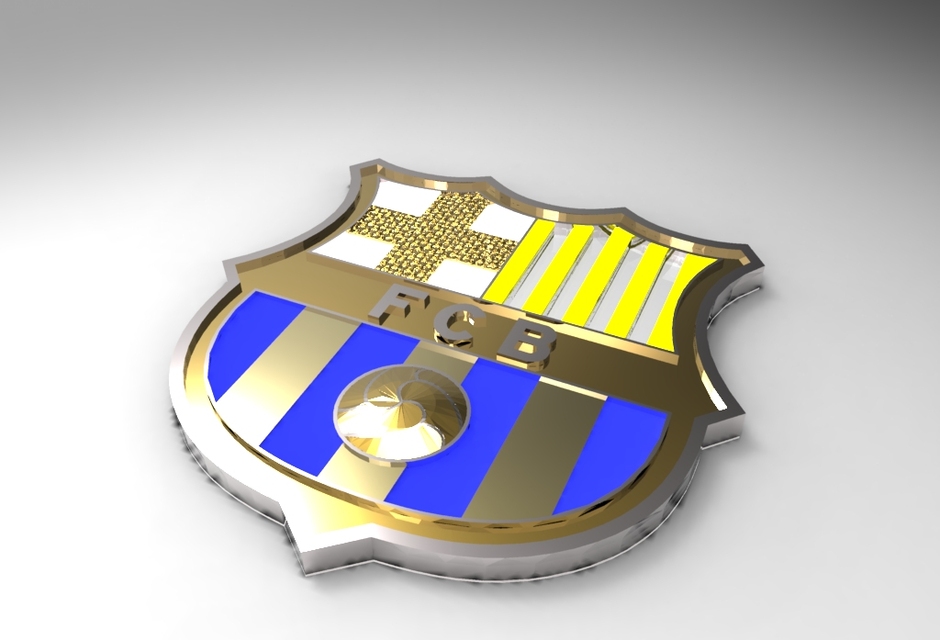 Detail Logo Barca 3d Nomer 16