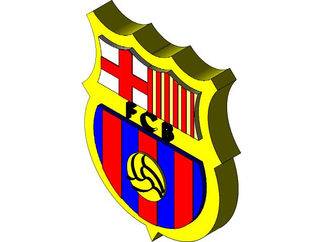 Detail Logo Barca 3d Nomer 18