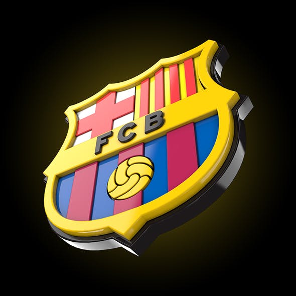 Detail Logo Barca 3d Nomer 3