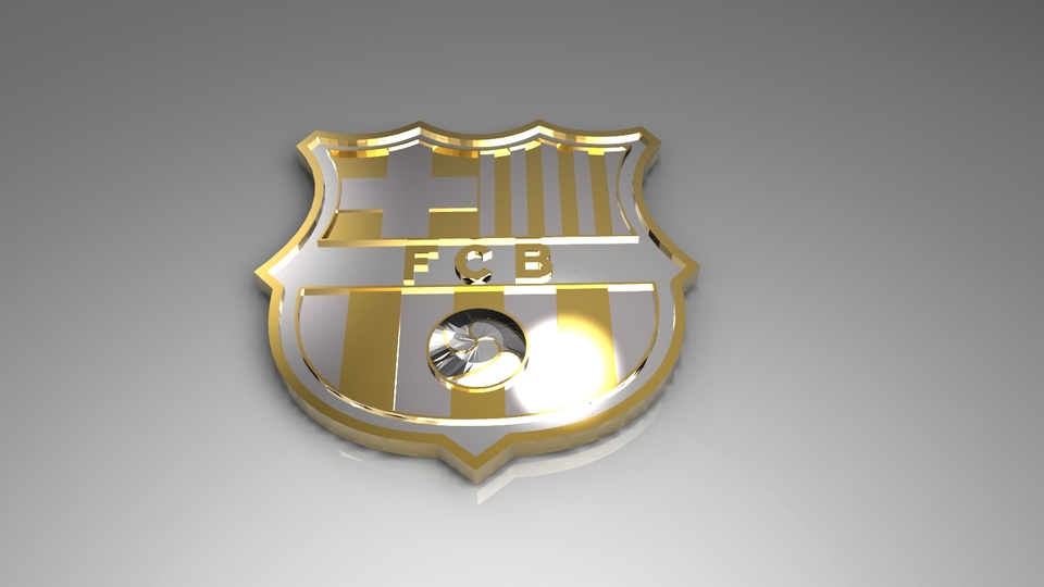 Detail Logo Barca 3d Nomer 27