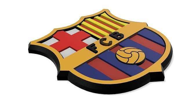 Detail Logo Barca 3d Nomer 41