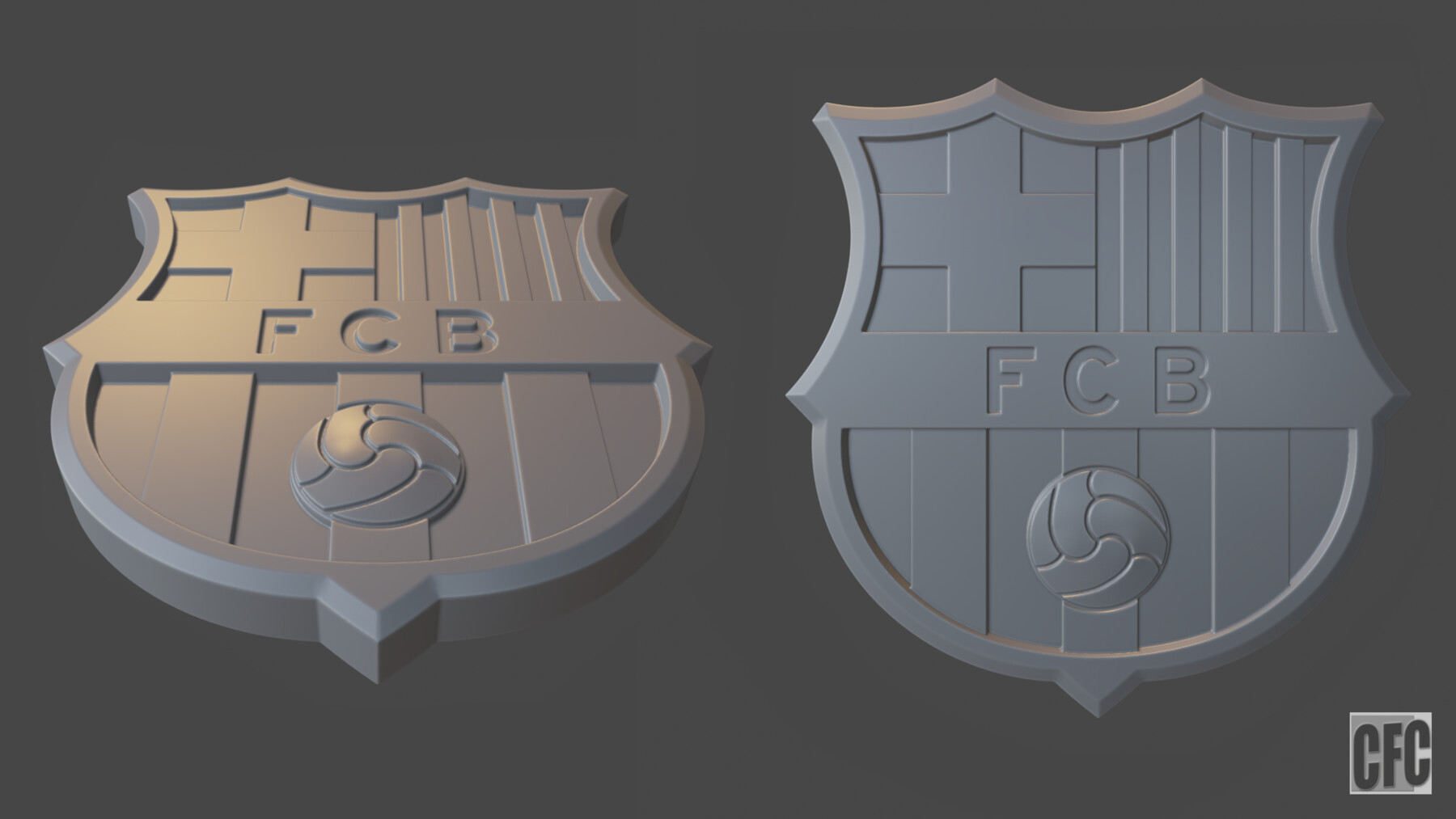 Detail Logo Barca 3d Nomer 46