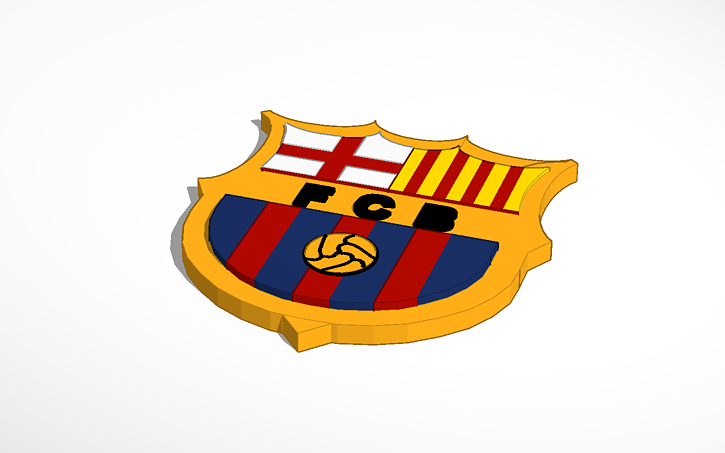 Detail Logo Barca 3d Nomer 56