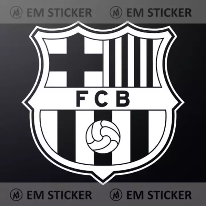 Detail Logo Barca Hitam Putih Nomer 5