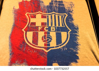 Detail Logo Barcelona 2018 Nomer 42