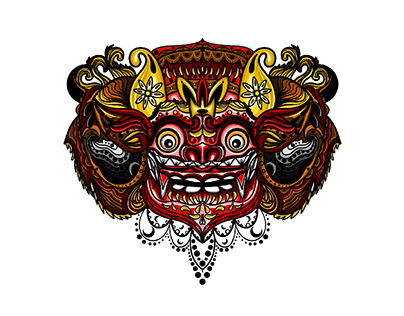 Detail Logo Barong Bali Nomer 45