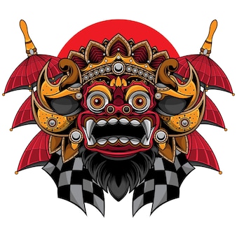 Detail Logo Barong Bali Nomer 49