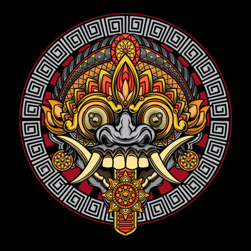 Detail Logo Barong Bali Nomer 8
