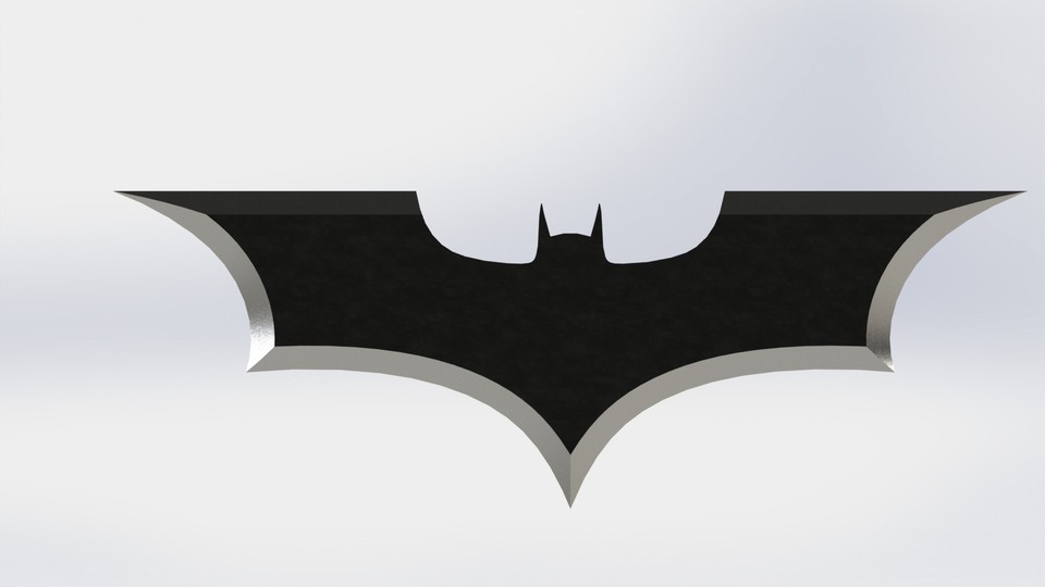 Detail Logo Batman 3d Nomer 11