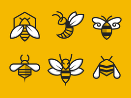 Detail Logo Bee Nomer 6