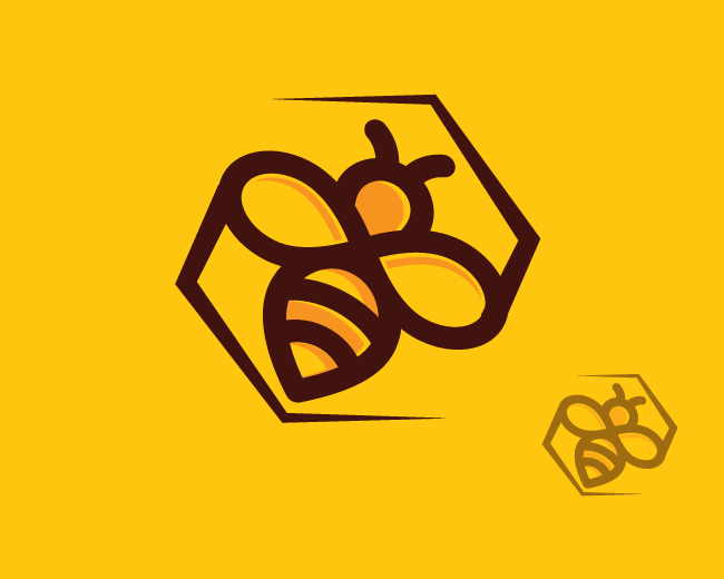 Detail Logo Bee Nomer 7