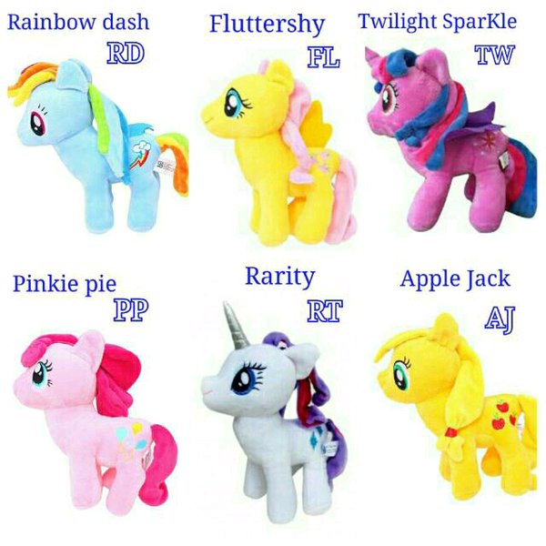 Detail My Little Pony Boneka Nomer 8