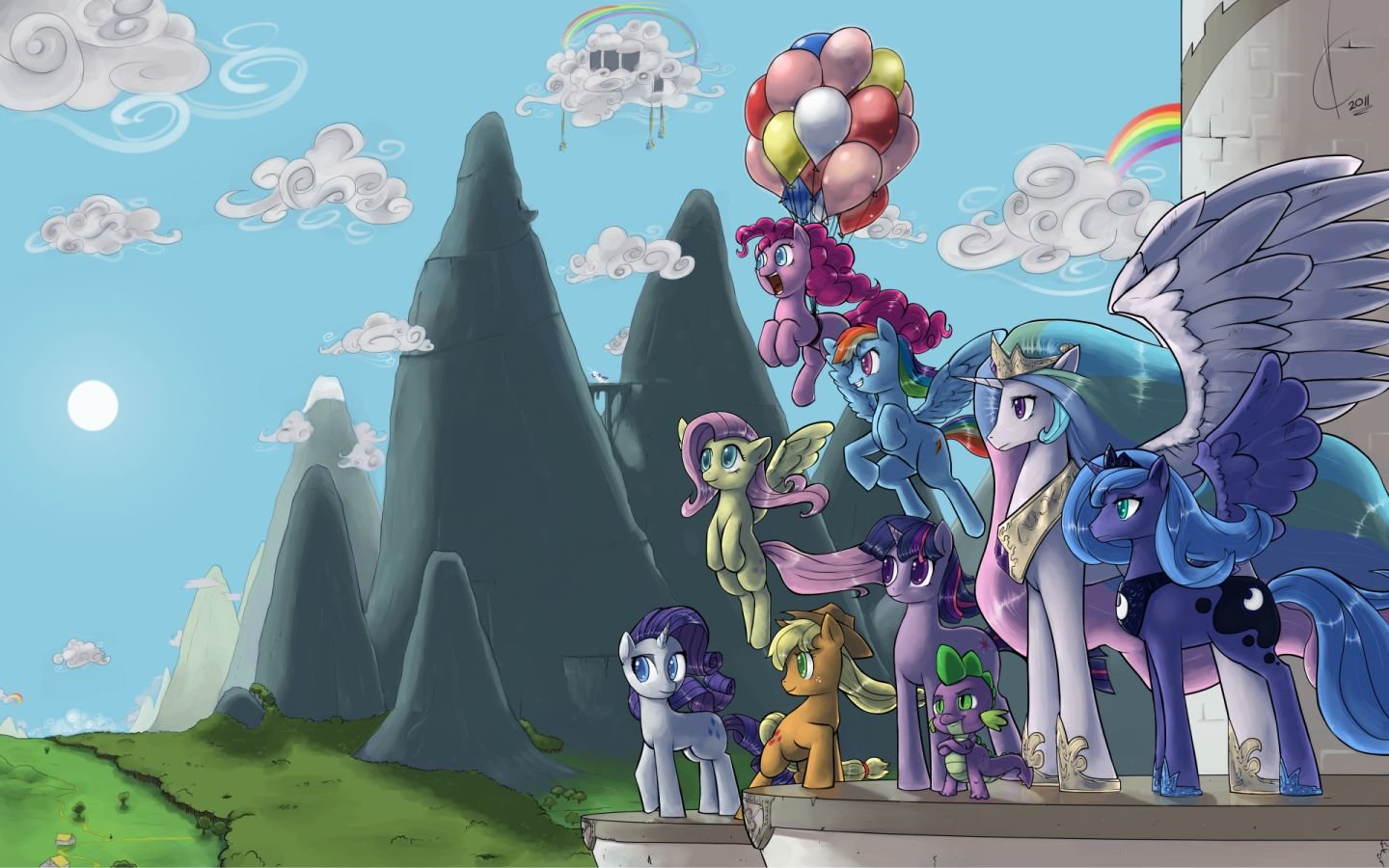 Detail My Little Pony Wallpaper Nomer 24