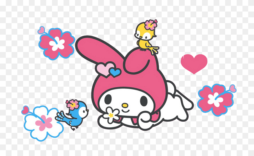 Detail My Melody Clipart Nomer 19