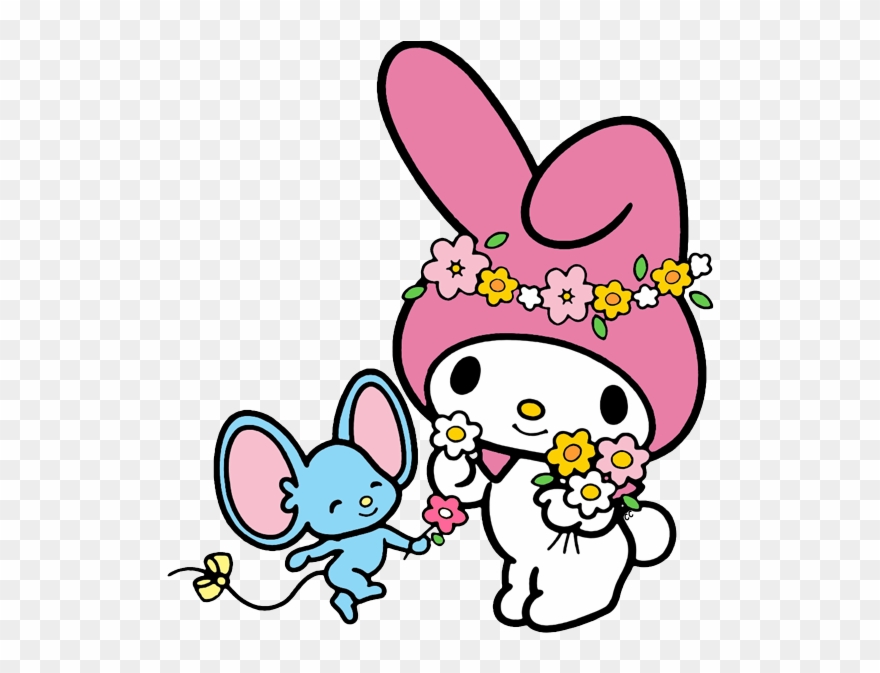 Detail My Melody Clipart Nomer 23