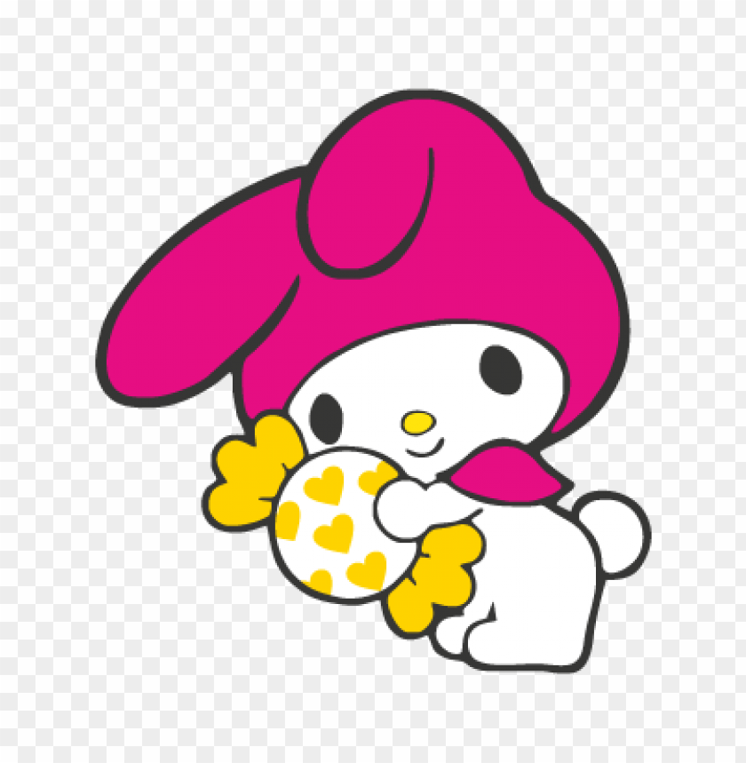 Detail My Melody Clipart Nomer 35