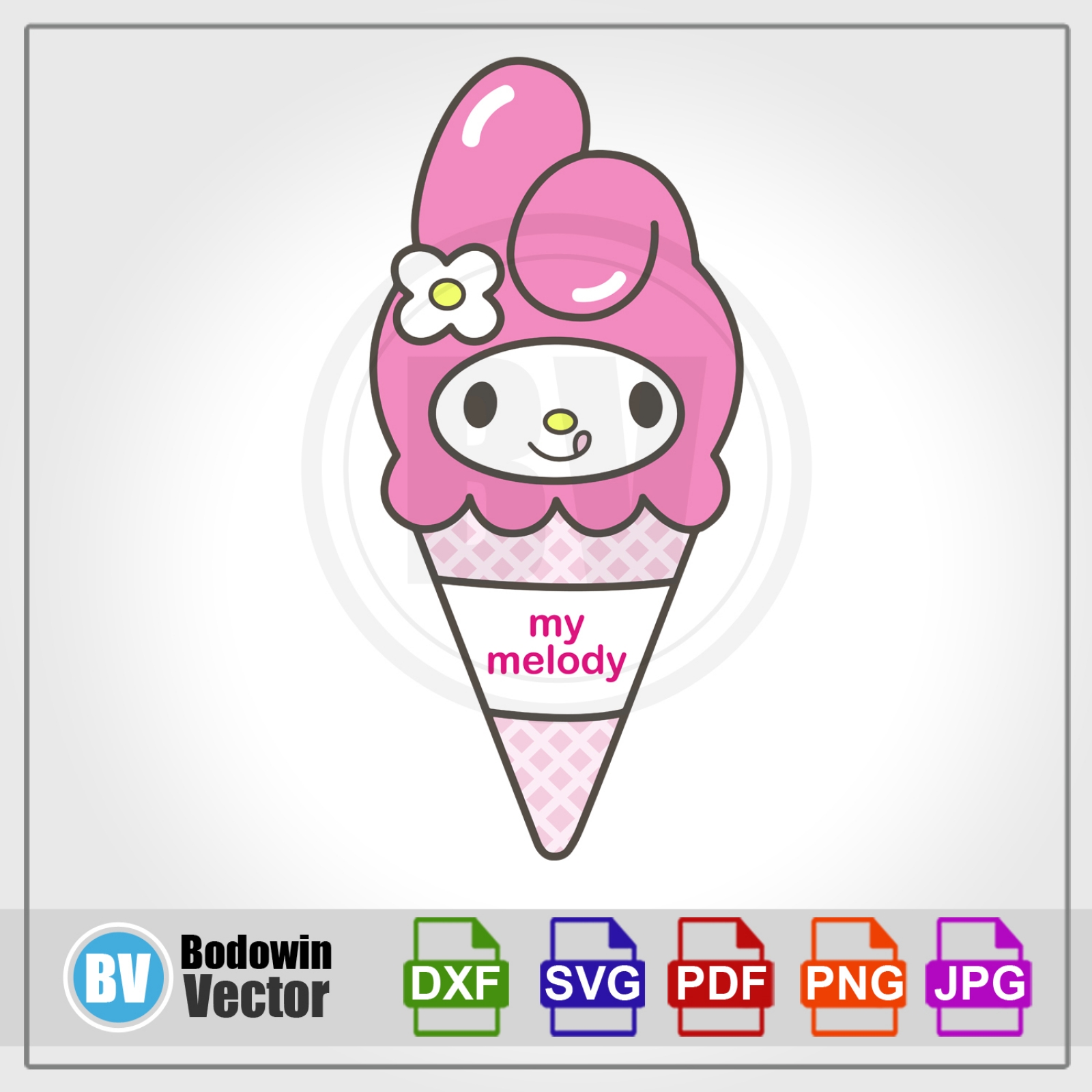 Detail My Melody Clipart Nomer 38