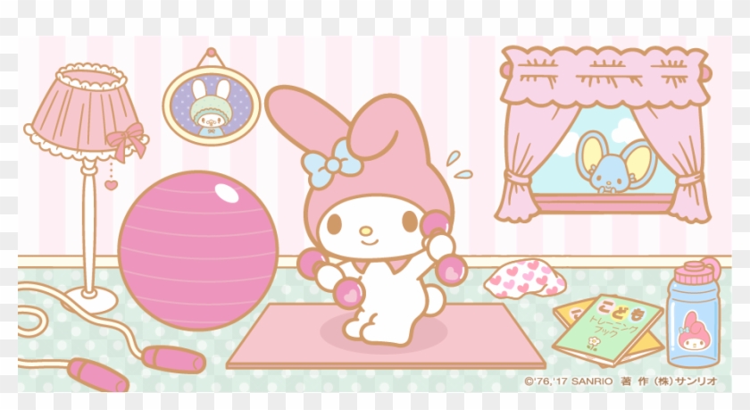 Detail My Melody Clipart Nomer 45