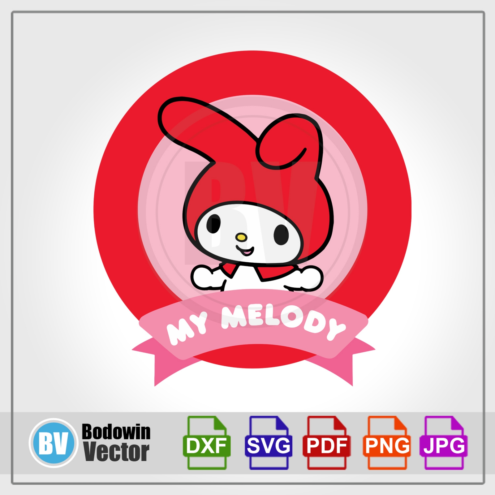 Detail My Melody Clipart Nomer 49