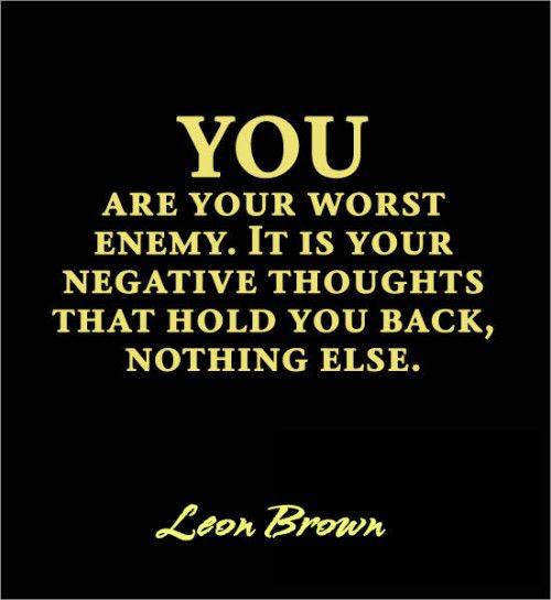My Own Worst Enemy Quotes - KibrisPDR