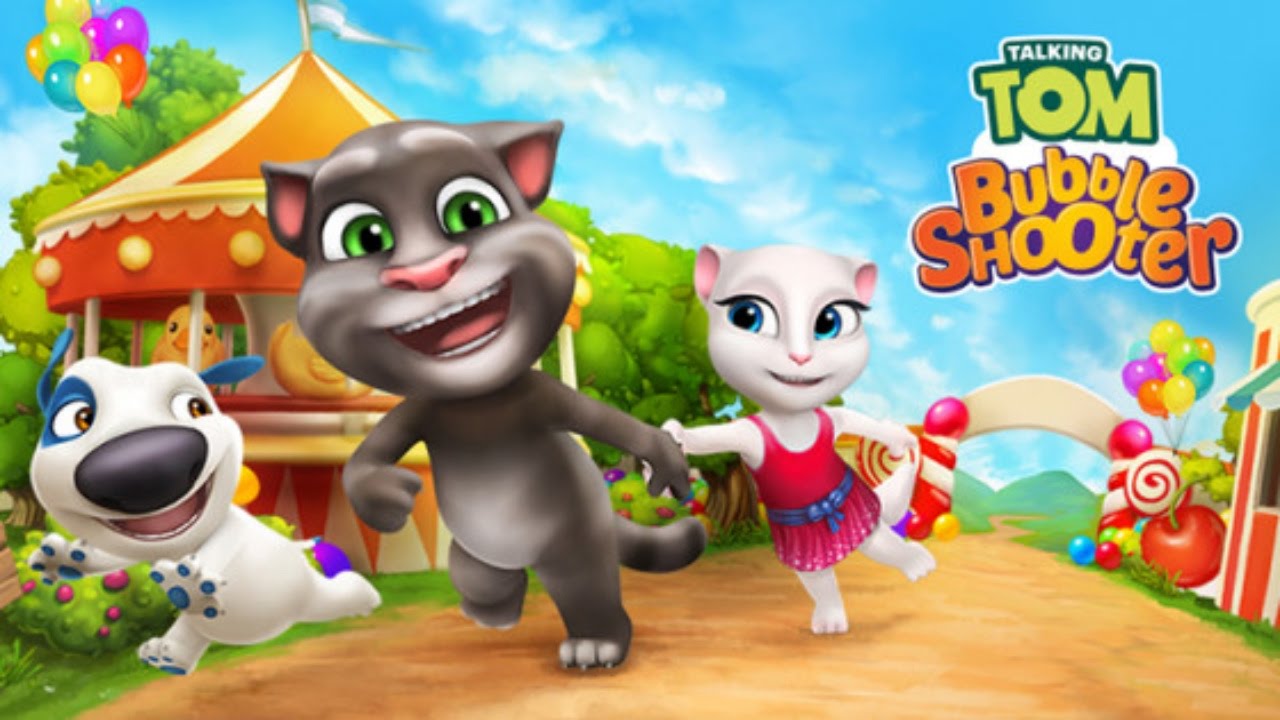 My Talking Tom Bubble Shooter - KibrisPDR