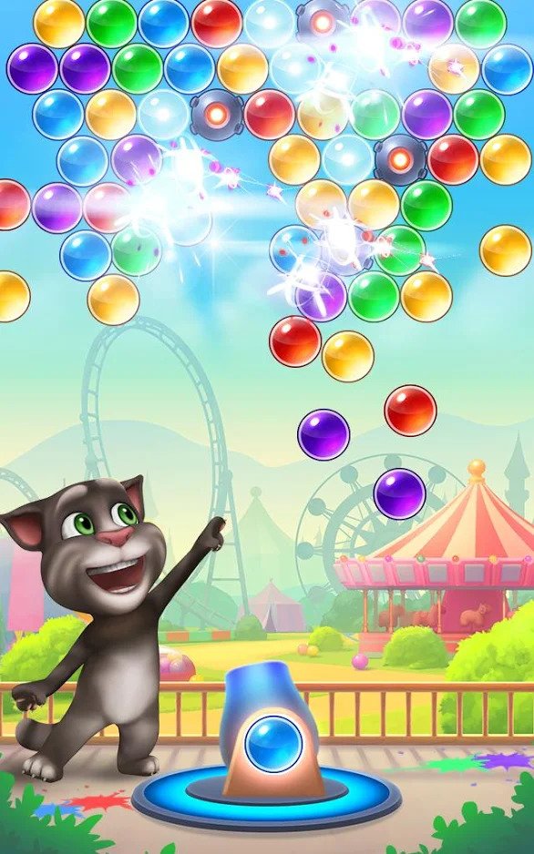 Detail My Talking Tom Bubble Shooter Nomer 3