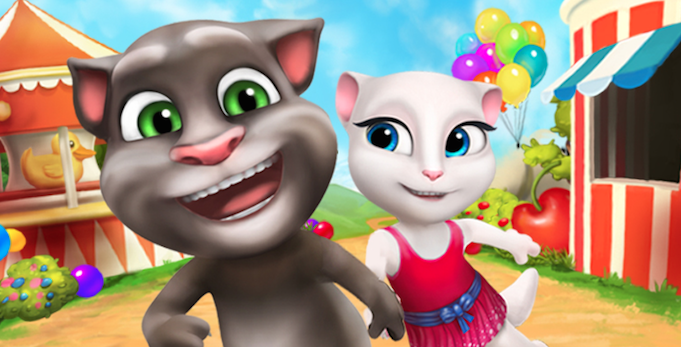 Detail My Talking Tom Bubble Shooter Nomer 45