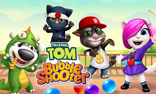 Detail My Talking Tom Bubble Shooter Nomer 9