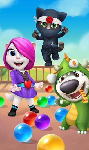 Detail My Talking Tom Bubble Shooter Nomer 10