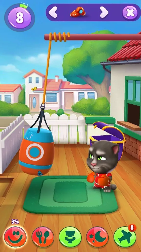 Detail My Talking Tom Level 1000 Nomer 17