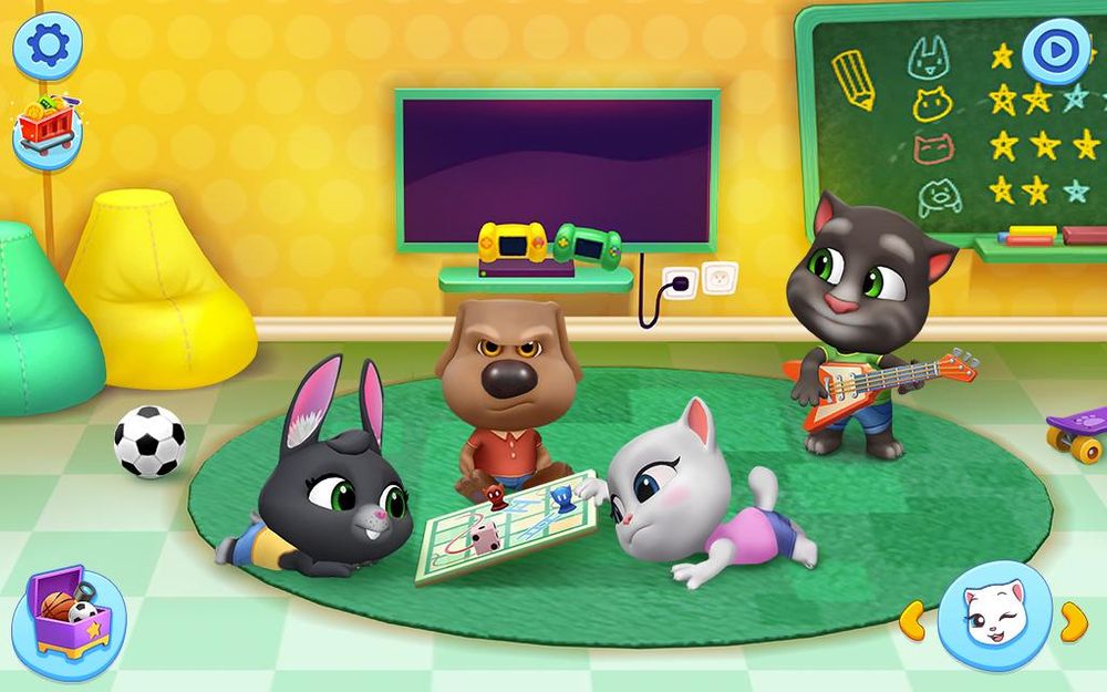 Detail My Talking Tom Level 1000 Nomer 20