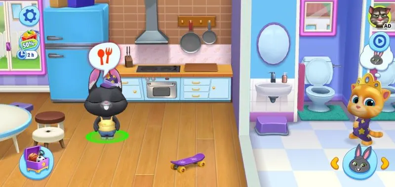 Detail My Talking Tom Level 1000 Nomer 43