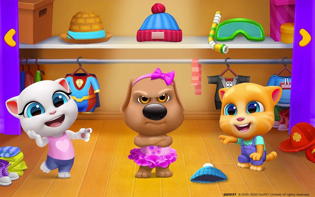 Detail My Talking Tom Level 1000 Nomer 57