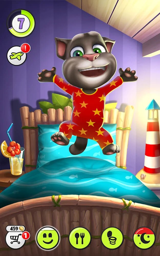 Detail My Talking Tom Level 1000 Nomer 9